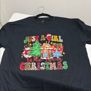 Black Christmas Graphic T-Shirt